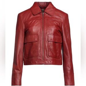 Women's REAL LAMBSKIN Leather Jacket. NWOT